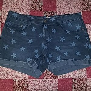 size 16 jean shorts